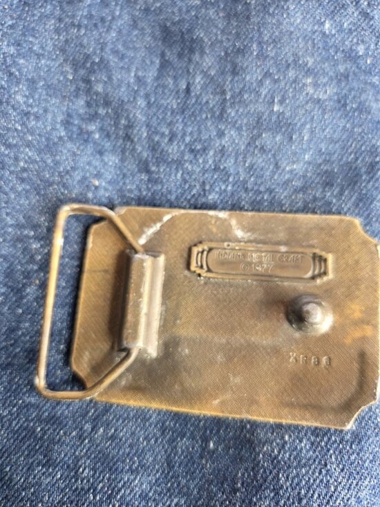 Adams Express Company by Tiffany Co New York Solid Brass Belt Buckle main image 10